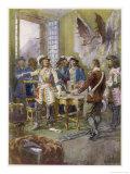 Buy Frontenac Refuses to Surrender Quebec to the English at AllPosters.com