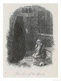 Buy Scrooge is Shown His Tomb Stone by the Last Spirit at AllPosters.com