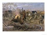Buy German Artillery Encampment is Bombarded at AllPosters.com