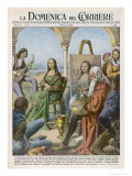 Leonardo Da Vinci Italian Artist Employs a Jester and a Musician to Keep His Model Smiling