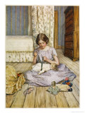 Buy Beth Dresses One of Her Dolls at AllPosters.com