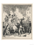 Buy Opposers to the French Revolution a Birmingham Mob Run Riot in the City at AllPosters.com