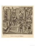 Buy Jeanne de Montfort Dame de Bretagne an Ally of the English Defends Her Chateau Against the French at AllPosters.com