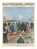 Buy Haile Selassie the Negus of Ethiopia Arrives at Haifa and Begins His Exile at AllPosters.com