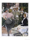 Buy Convalescent German Soldiers Boast of Their Exploits to Local German Women at AllPosters.com
