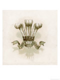 Buy The Prince of Waless Feathers with the Motto Ich Dien at AllPosters.com