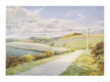 Buy Yorkshire Scenery: The Wolds Between Sledmere and Helperthorpe at AllPosters.com