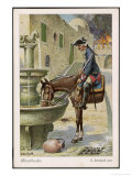 Buy When His Horse is Cut in Two by an Unfortunate Accident It Becomes Extrememly Thirsty at AllPosters.com