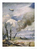 Buy An Observation Balloon "Spotting" for the Artillery Position Below at AllPosters.com