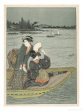 Buy Japanese Ladies Boating at AllPosters.com