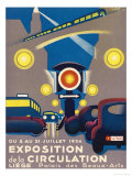 Buy Poster for the Exposition de la Circulation Held at Liege Belgium at AllPosters.com