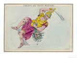 Buy Perseus Wearing His Winged Sandals Holding the Dismembered Head of Medusa by Her Serpent Hair at AllPosters.com