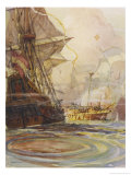 Buy Warship Used by Drake and Later by Grenville at AllPosters.com
