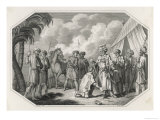 Buy William Despreaux Taken by the Saracens and Brought Before the Sultan Saladin at AllPosters.com