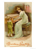 Buy Son Listens While Mama Plays the Piano at AllPosters.com