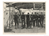 Buy Serving Lime Juice to Prevent Scurvy During "Alert" Artic Expedition at AllPosters.com