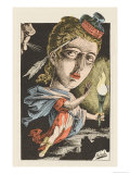 Buy The Press Personified as a Searcher after the Truth Amid the Surrounding Darkness at AllPosters.com