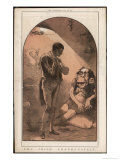 Buy The Irish Frankenstein Anti-Irish Cartoon Depicting the Irish Fenian as a Monster at AllPosters.com