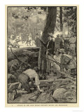 Buy Joseph Grey Australian Bushranger Attacks a Gold Escort En Route to Melbourne at AllPosters.com
