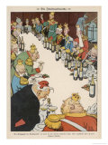 Buy The God of War Tells the Leaders of Europe Not to Make So Much Noise Toasting Peace at AllPosters.com