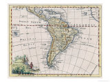 Map of South America