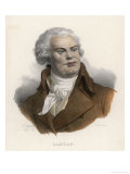 Buy Georges Jacques Danton a Superb Lithograph of the French Revolutionary Leader Warts at AllPosters.com