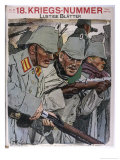 Buy German Infantrymen Nervously Await Action at AllPosters.com