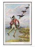 Buy He is Towed Through the Air by a Flight of Friendly Ducks at AllPosters.com