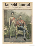 Rama V Known as Chulalongkorn King of Siam and His Wife