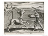 Buy The Minotaur, Half Man Half Bull, is Here Depicted as Bull up to the Waist Man Above the Waist at AllPosters.com