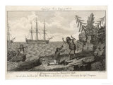 Buy William Dampier Witnesses the Reunion of Mesquito Men on the Islands of Juan Fernandez at AllPosters.com