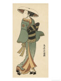 Buy The Celebrated Actor Tomedjuro Nakamura in the Female Role of Kaishi at AllPosters.com
