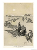 Buy The German Red Cross Use Dogs to Assist in the Retrieval of Wounded Soldiers on the Battlefield at AllPosters.com