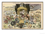 Buy Satire on Gold Fever, The World Has Gone Crazy for Gold! at AllPosters.com