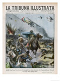 Buy The Negus Flees Before the Advancing Italians at AllPosters.com