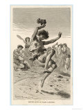 Buy "Fringe Cures," Curing Tarantism by Dancing the Tarantella at AllPosters.com