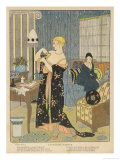Buy French Lady Cuts off the Shoulder-Strap from an Undergarment to Send to Her Loved One at the Front at AllPosters.com
