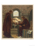 Buy The Domesday Book is Compiled on the Orders of William I at AllPosters.com