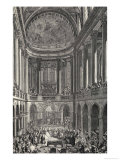 Buy The Marriage Ceremony of Louis Dauphin of France and His Bride Marie-Therese at AllPosters.com