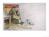 Buy Bill Sykes an Unlovely Character in Dickens's Oliver Twist with His Dawg at AllPosters.com