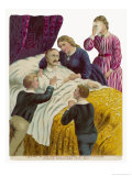 Buy Albert on His Deathbed with His Grieving Children at AllPosters.com