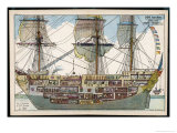 Buy Ocean French Warship at AllPosters.com