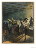 Buy Snow White in Bed in the Home of the Seven Dwarfs at AllPosters.com