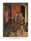 Buy Tom and Prince Edard Stand Side by Side in Front of a Great Mirror at AllPosters.com