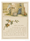 Buy Three Children Play Hide and Seek Outdoors at AllPosters.com