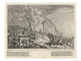 Buy Soldiers Haul the Cross on Which Jesus is Nailed to Get It into Position at AllPosters.com