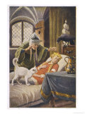 Buy Beauty, and Everyone Else in the Palace Human or Animal, Fall Asleep Under the Witch's Spell at AllPosters.com