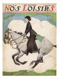 Buy Woman and Her Daughter Go out for a Ride on Their Horses at AllPosters.com