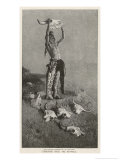 Buy Native American Seeks to Conjure Back the Buffalo at AllPosters.com