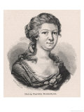 Buy Hedwige Charlotta Nordenflycht (Or Nordenfleicht) Swedish Poetess at AllPosters.com